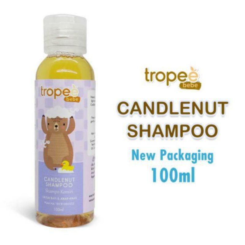 Tropee Bebe Candlenut Shampoo : 100 Ml (Kemasan Baru)