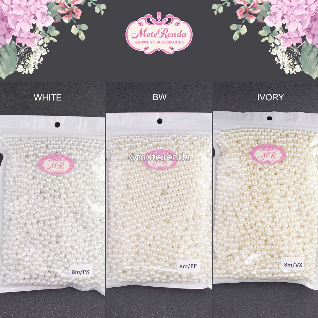 Mutiara bridal ringan kemasan grosir (450g), kode 4PCD