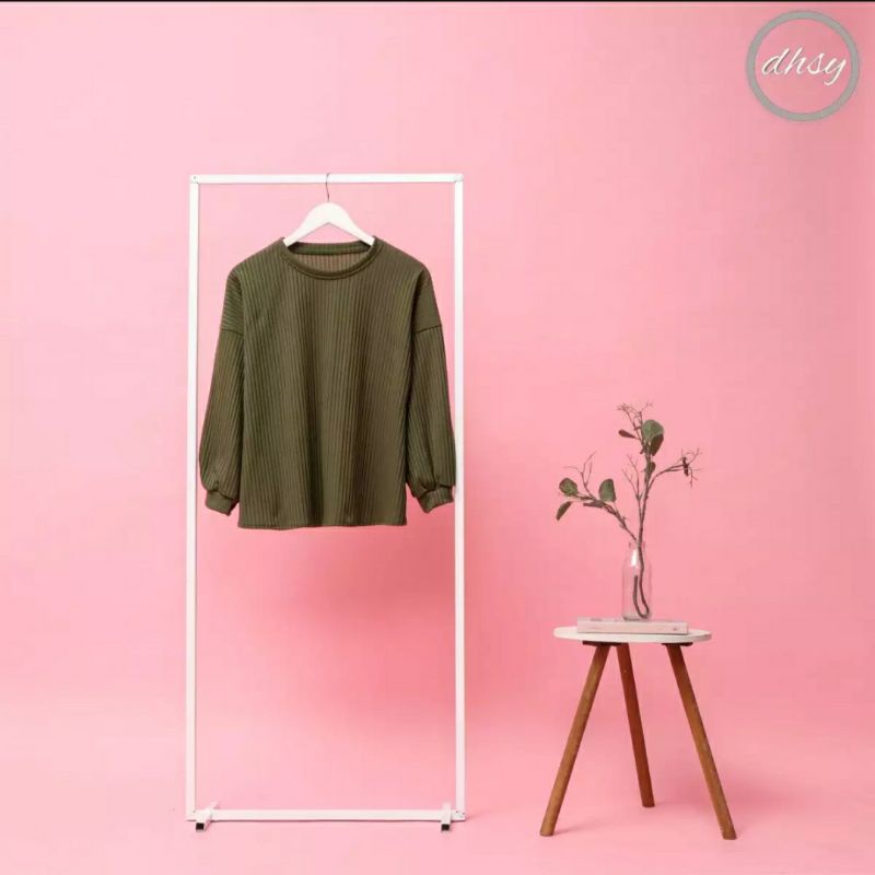 TOP KNIT /atasan terbaru/knit premium/casual/vintage/terlaris