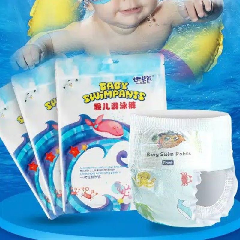 Popok Renang Bayi Sekali Pakai Swim Swimming Pants