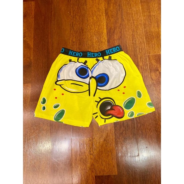 boxer karakter dewasa Spongebob mata