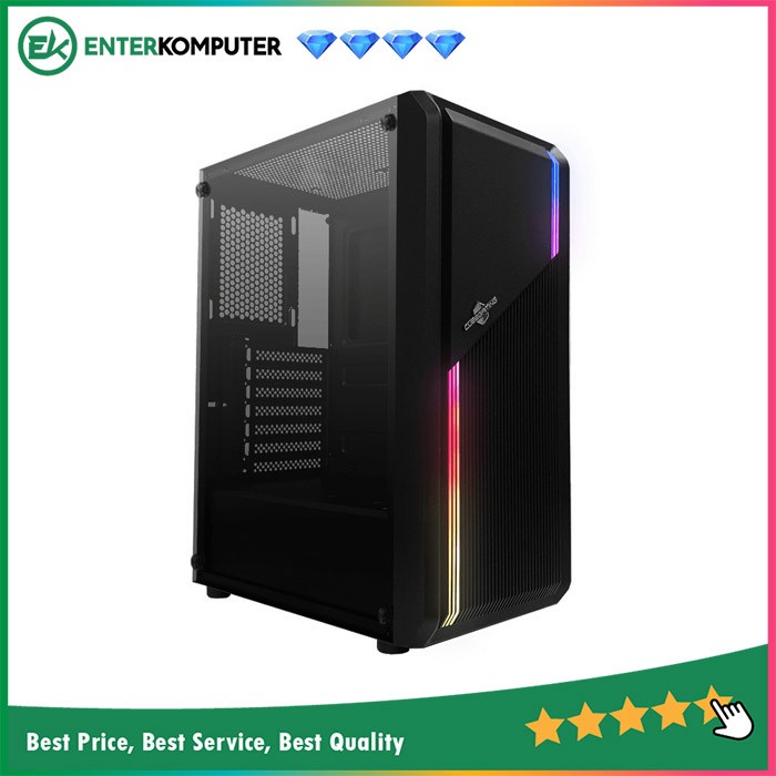 Casing CUBE GAMING RADAL - ATX - LEFT SIDE TEMPERED GLASS