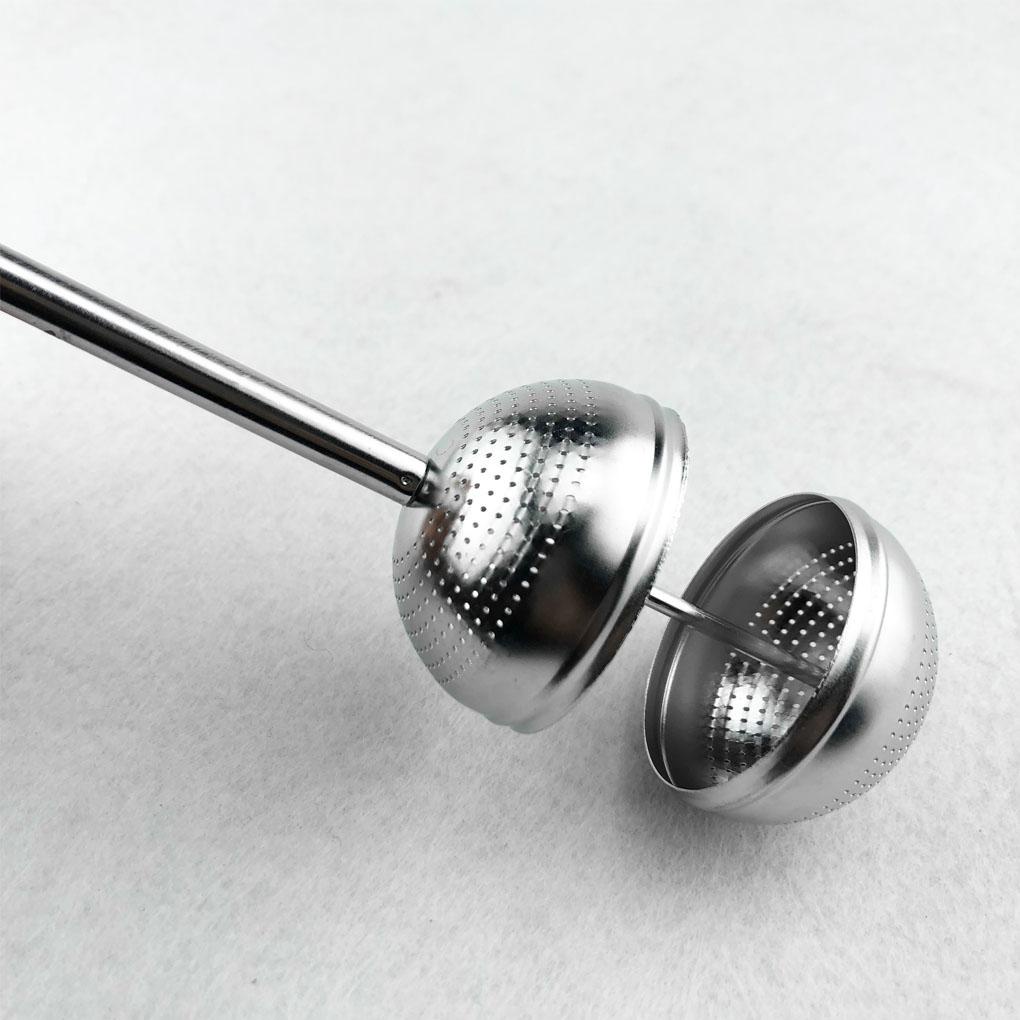 Set Saringan Teh Bahan Stainless Steel 304 Dengan Gagang Dorong (house2020)