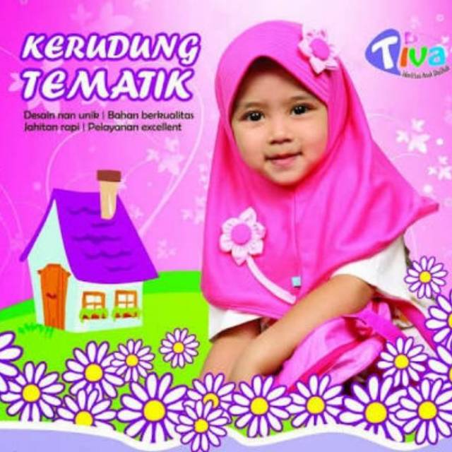 Jilbab anak merk tiva