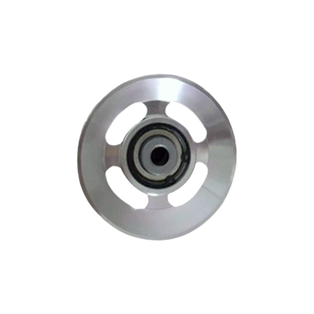 [Jianxin] Pulley Wheel Smooth Surface Easy to Replace Replacement Aluminium Alloy Bearing Pulley Wheel for Fitness Equipment