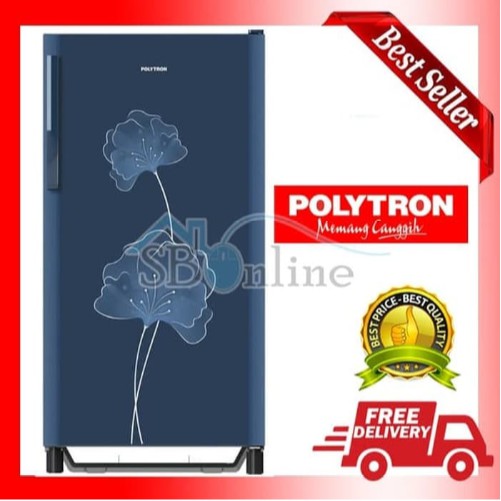 Kulkas 1 Pintu by POLYTRON PRA 17 BNB/BNR - Garansi Resmi