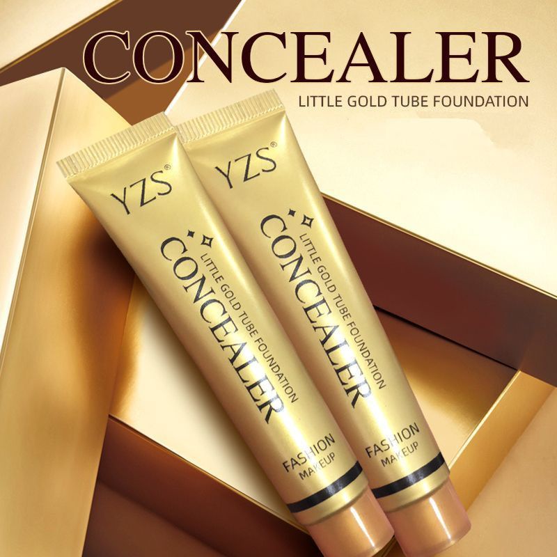 Medan Termurah GoldTube Foundation concealer YZS professional face base makeup concealer