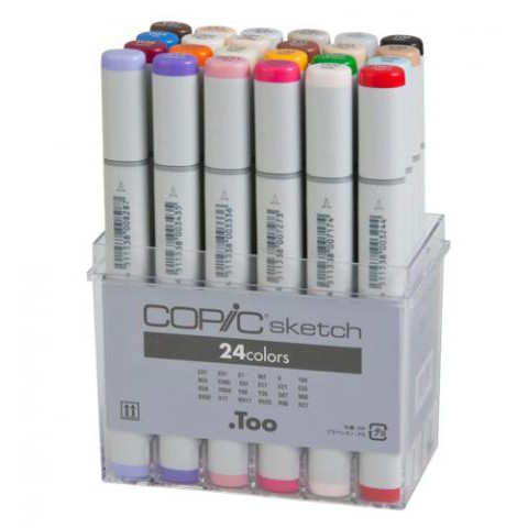 

Sale! Copic Sketch 24 Pcs. Murah