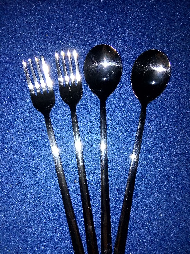 Sendok Garpu Set Korea Size Kecil Stainless Silver | Sujeo Spoon Fork Set Termurah Stainless Silver