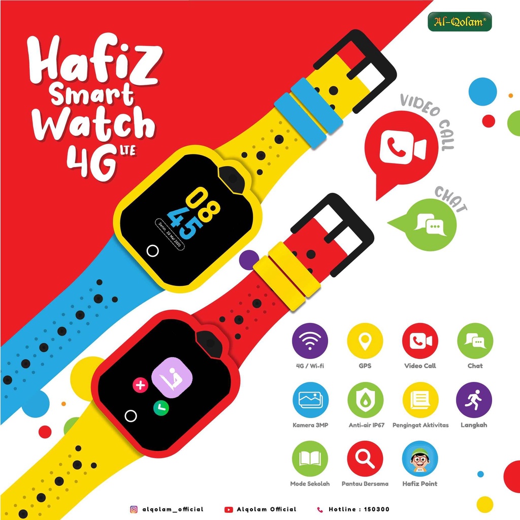 Al Qolam - Smart Watch 4G