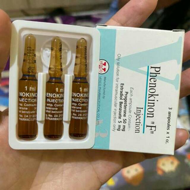 PHENOKINON F ORIGINAL THAILAND Harga per 1box isi 3ampul