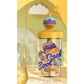 STARFACE DUCK tumblers stir and straw 330ml SFC610