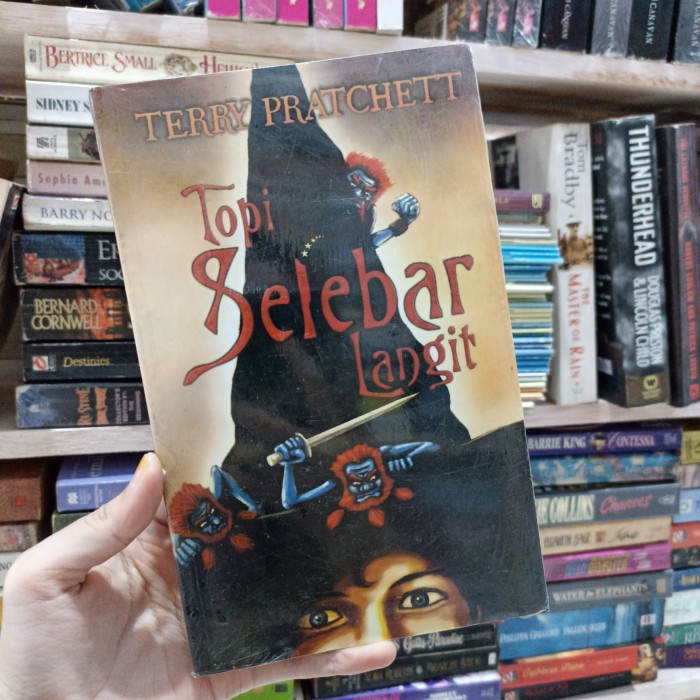 Novel Topi Selebar Langit Terry Pratchett preloved original