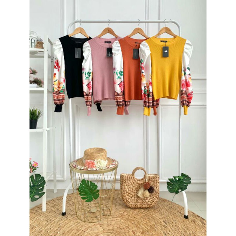 BLOUSE IMPORT LENGAN BALON