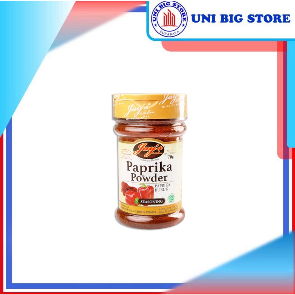 

JAY's JAYS Paprika Powder - Paprika Bubuk JAYS 70 gr