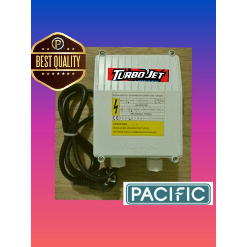 Garansi control box Turbo Jet SPG20-315 K 0.5 hp 20 uf pompa air satelit shimizu 3 inch submersible 