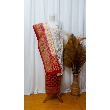songket palembang tenun ori