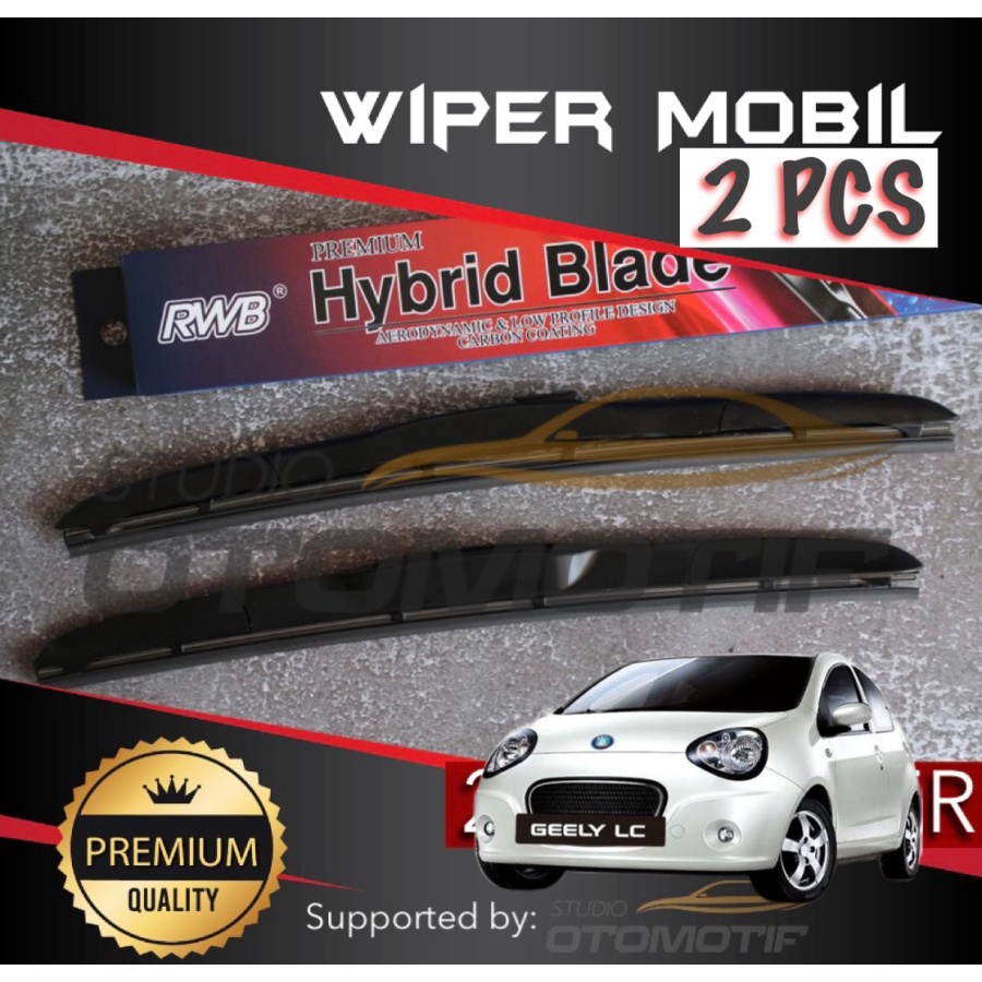 WIPER GEELY PANDA LC RWB GRAPHITE / WIPER RWB GEELY PANDA LC 2 PCS