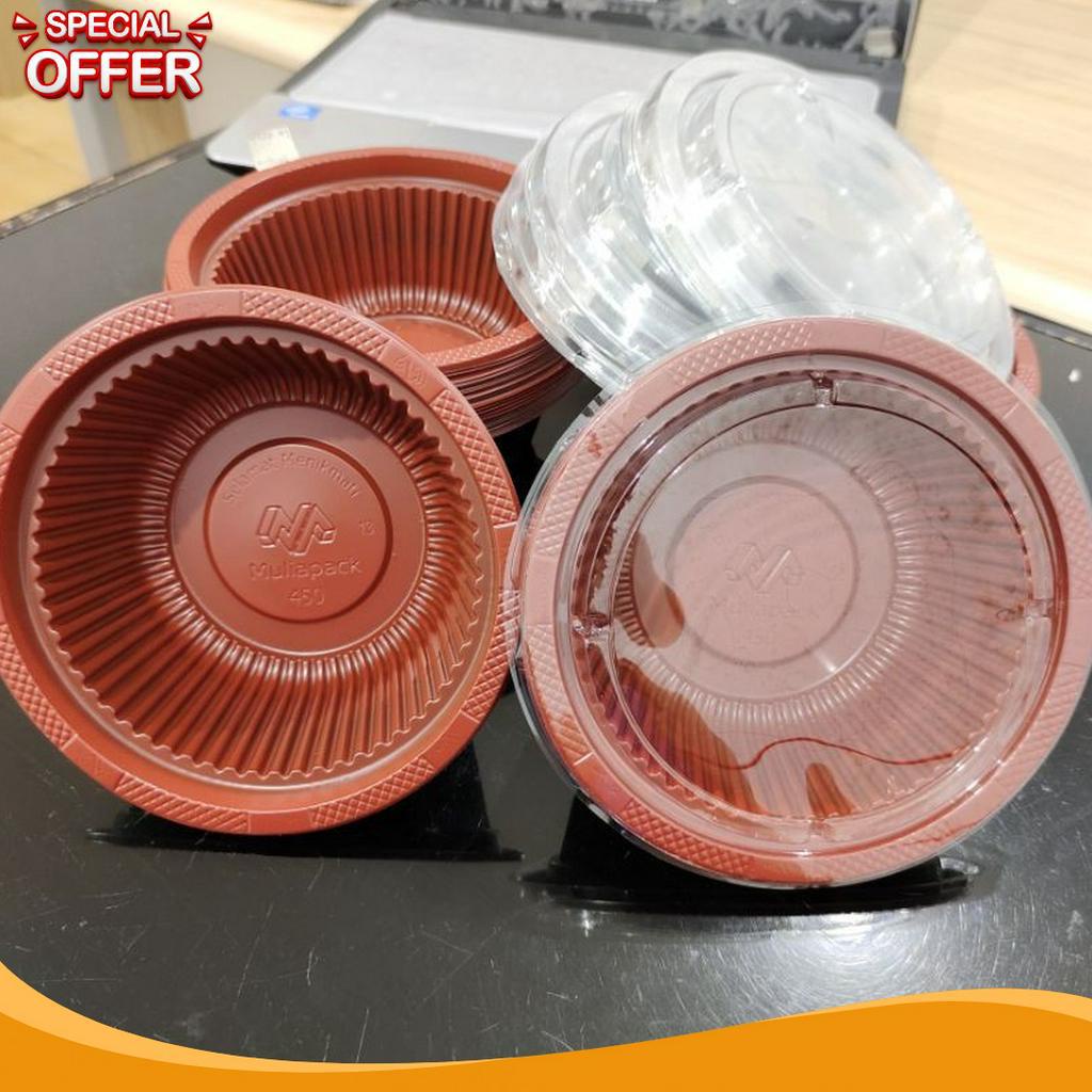 DISCOUNT Mangkok Plastik Bento 45ml  Tutup 25pcs  Mika Bento Rice Bowl  Mangkok Ramen