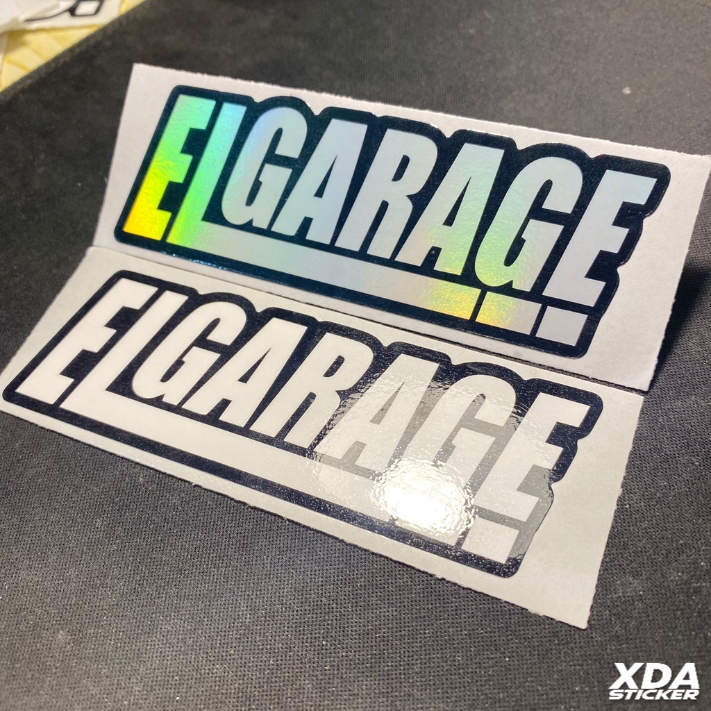 

STIKER/STICKER PRINTCUTT ELGARAGE