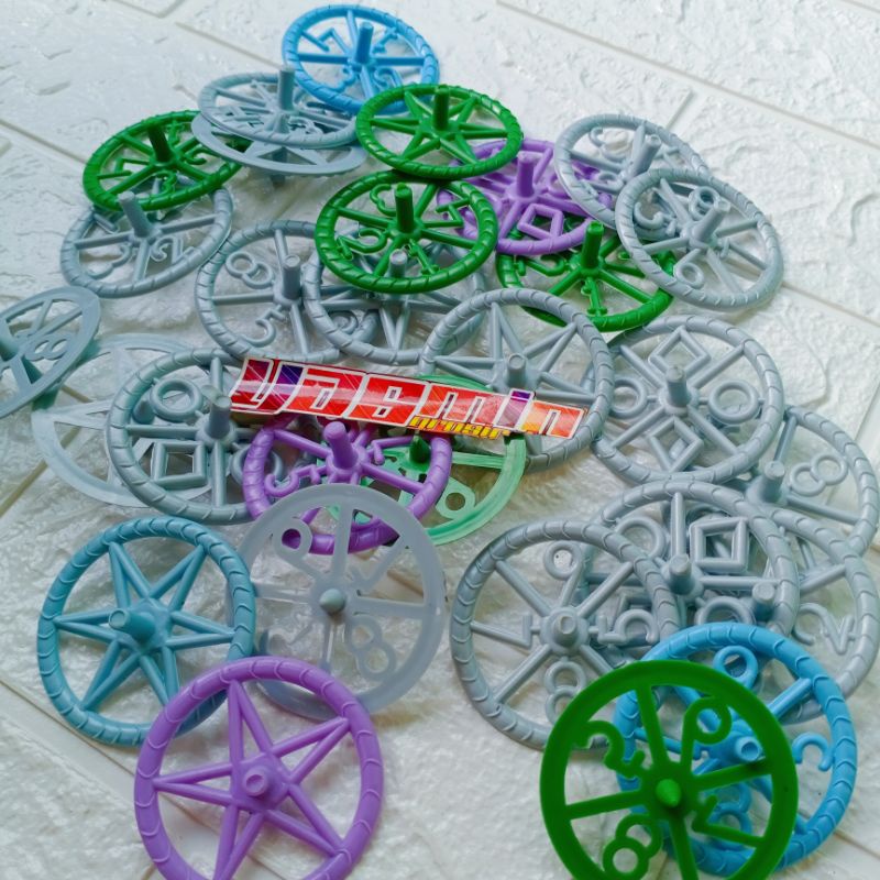 20pcs Mainan Anak Gangsing plastik termurah/grosir/mainan jadul