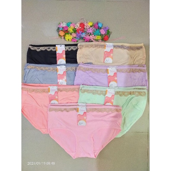 6pcs Celana dalam wanita dewasa/celana dalam cewek /celana dalam allsize/celana dalam murah/underwea