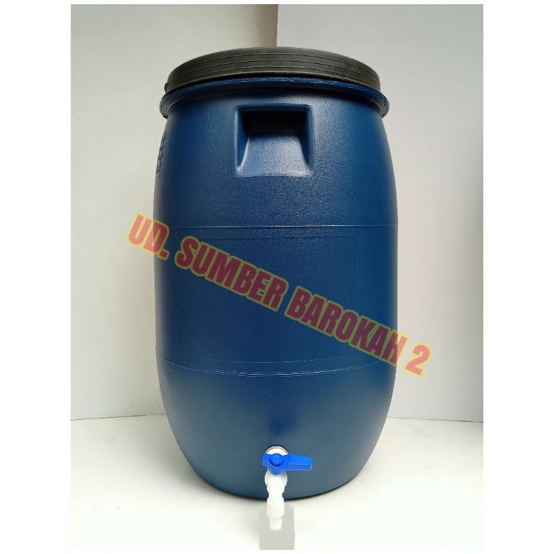 Jual Tong Kran Tong Biru Dan Gentong Airtong Air Drum 60l Shopee Indonesia 2662