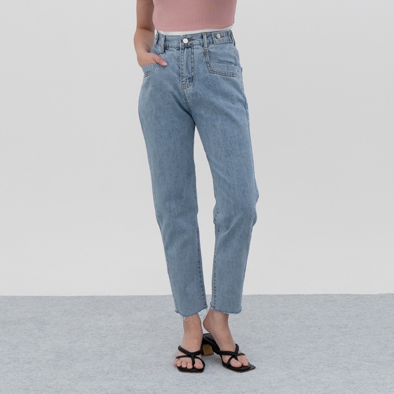 VIERLIN - Jeans 3036 - HW JEANS BOYFRIEND