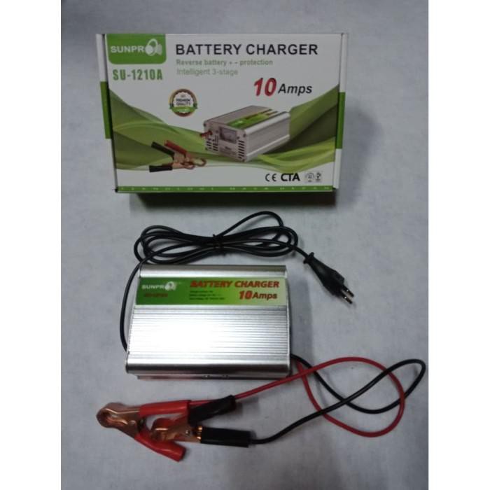 PROMO CHARGER ACCU 12V10A/ ALAT CHARGE AKI MOBIL DLL 12V10A/ BATTERY CHARGER |Charger Aki Mobil