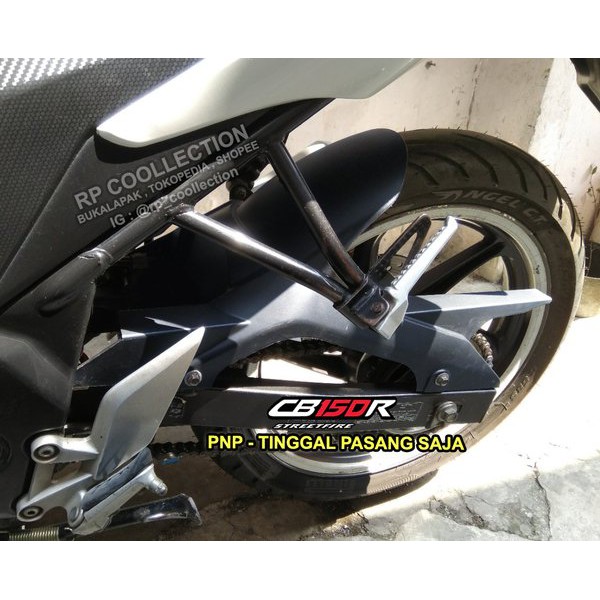 Spakbor Kolong Honda CB150R StreetFire Hugger PNP Mudguard Pelindung Monoshock Aksesoris Custom
