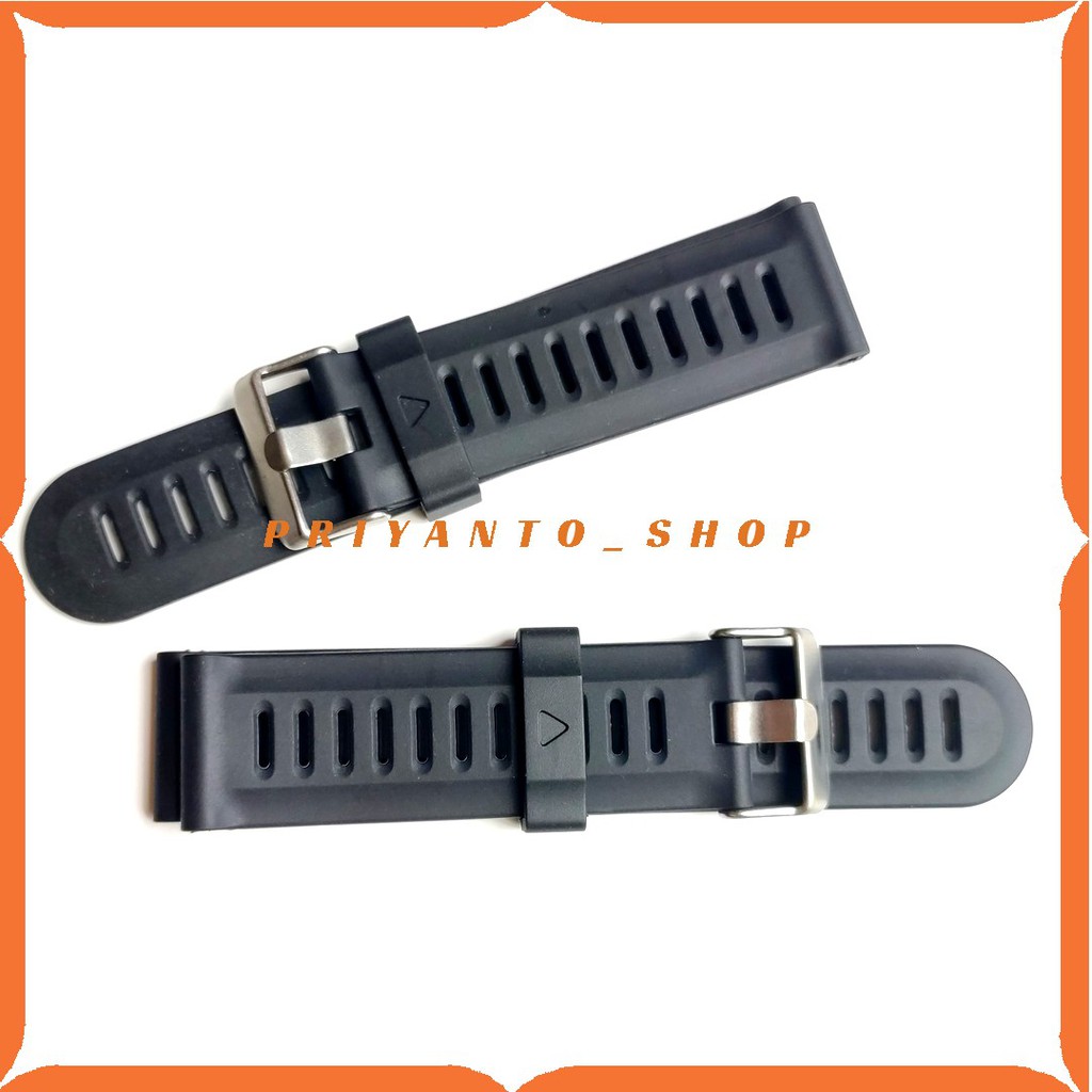 STRAP TALI JAM TANGAN SUUNTO FENIX JAM SPORT 24MM HITAM