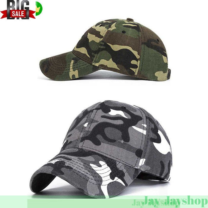 Topi Baseball Camouflage Army trucker Hat TERLARIS ! - Hijau