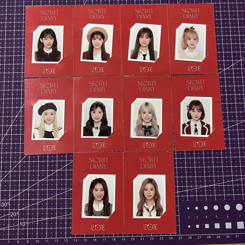 IZ*ONE Secret Diary ID Photo IZONE