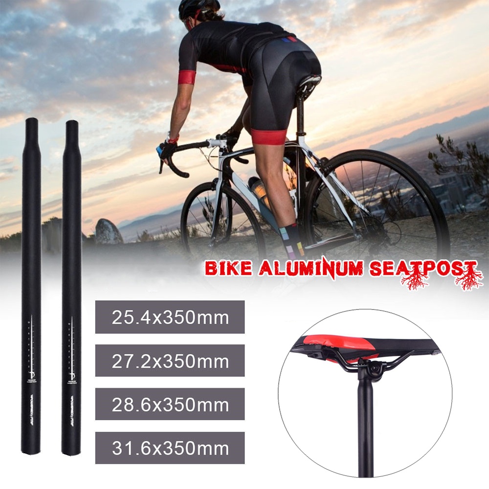 Lanfy Kursi Sepeda Post Bike Suspensi Empat Ukuran 30.8mm 350mm Sepeda Gunung Aluminium Alloy Kursi Post Tabung