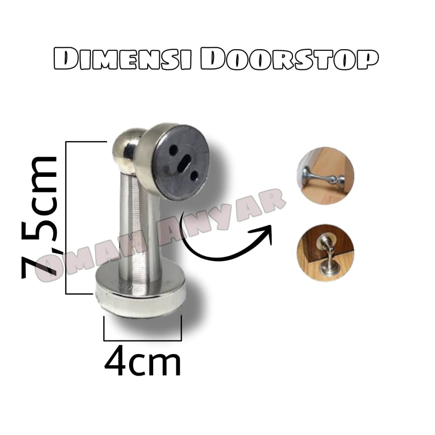 Door Stop Magnet / Magnet Penahan Pintu Rumah