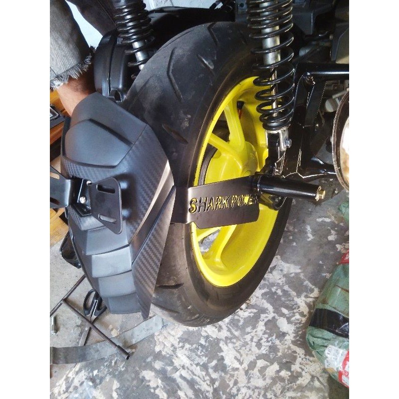 MUDGUARD PENAHAN PELINDUNG LUMPUR SHARK VIXION CBR GSX NINJA R25 R15 CB NMAX AEROX PCX JAPSTYLE AGRA