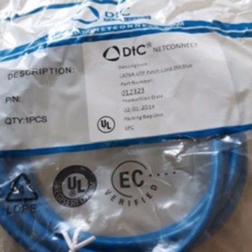 DTc patch cord cat.6A 3mtr