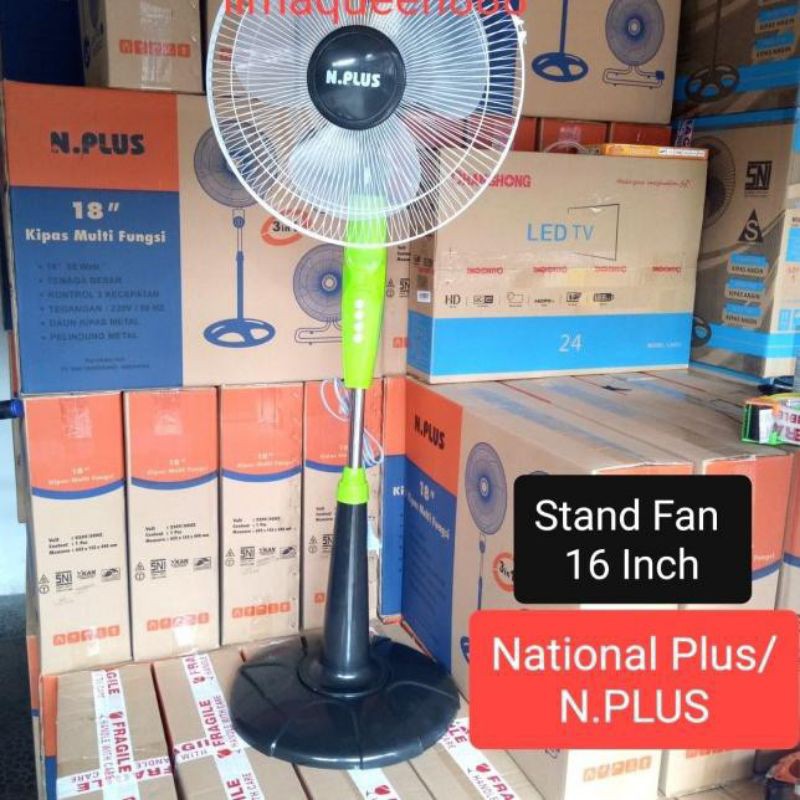 (2KG) KIPAS ANGIN BERDIRI NATIONAL N.PLUS