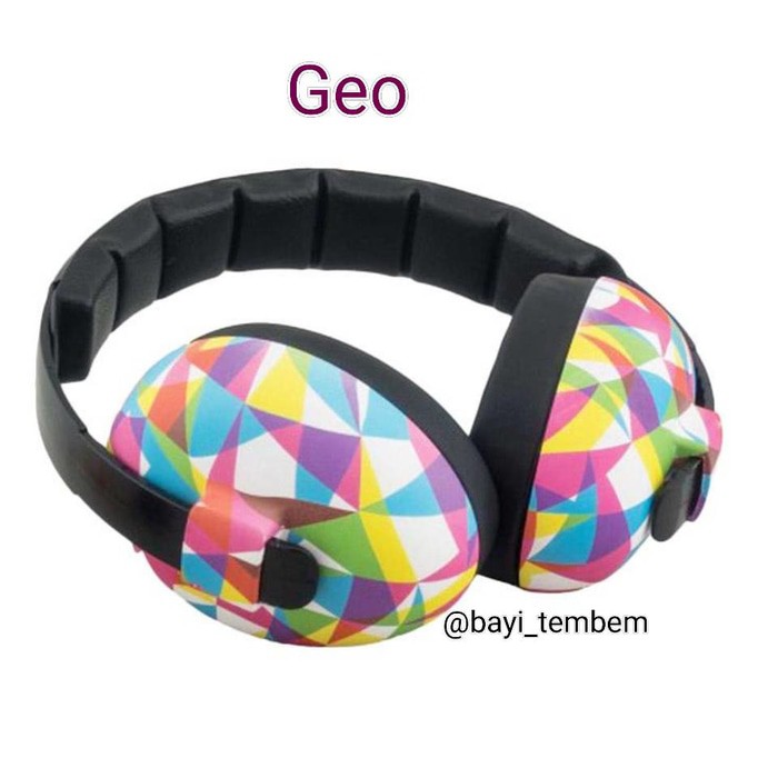Baby Banz Mini Earmuff Geo