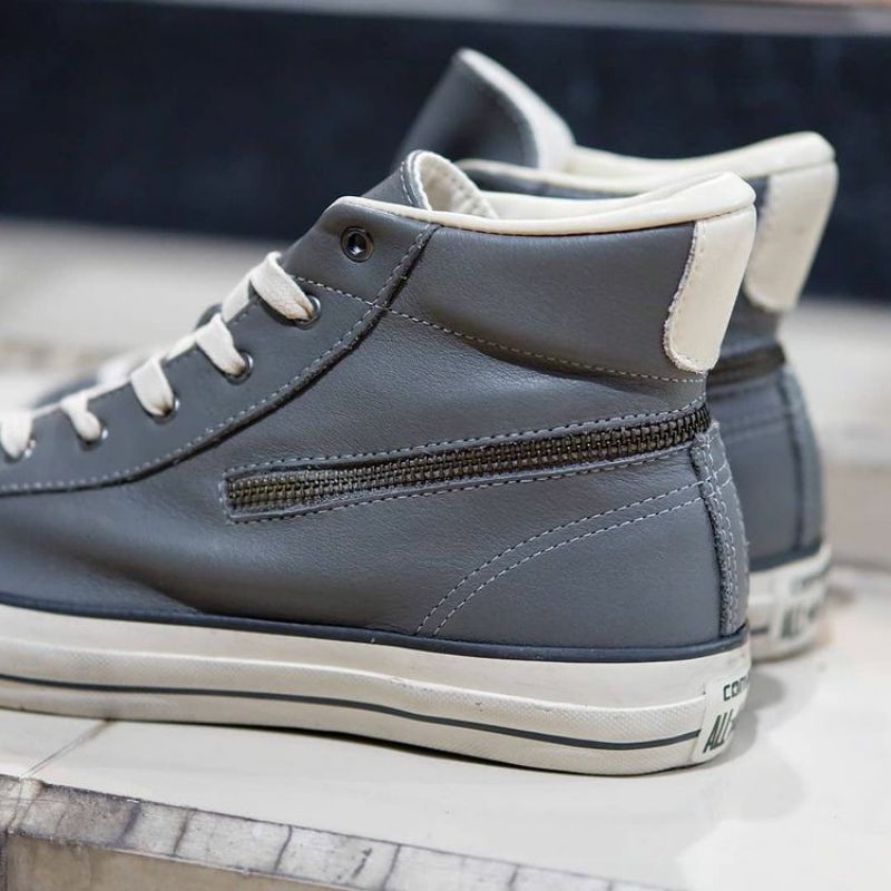 John Varvatos x Converse Chuck Taylor Hi Zip Gray