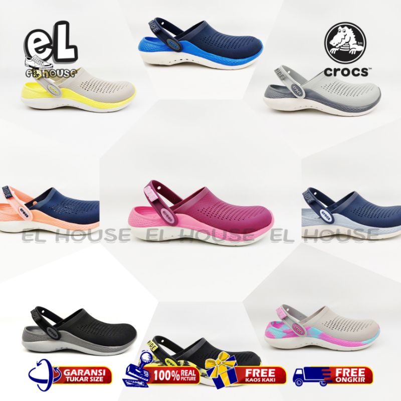 Jual CROCS LITERIDE 360 CLOG WOMEN/SANDAL CROCS LR 360 WANITA/CROCS ...