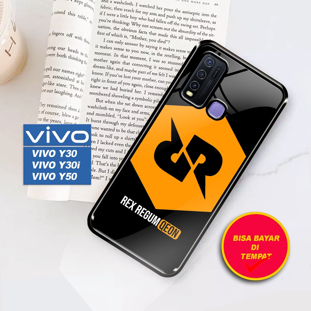 SRC - Case Vivo Y30 Y30i Y50 Casing Hard case 2D Terbaru [ RRQ E SPORT Game Gaming ] Case hp - Casin