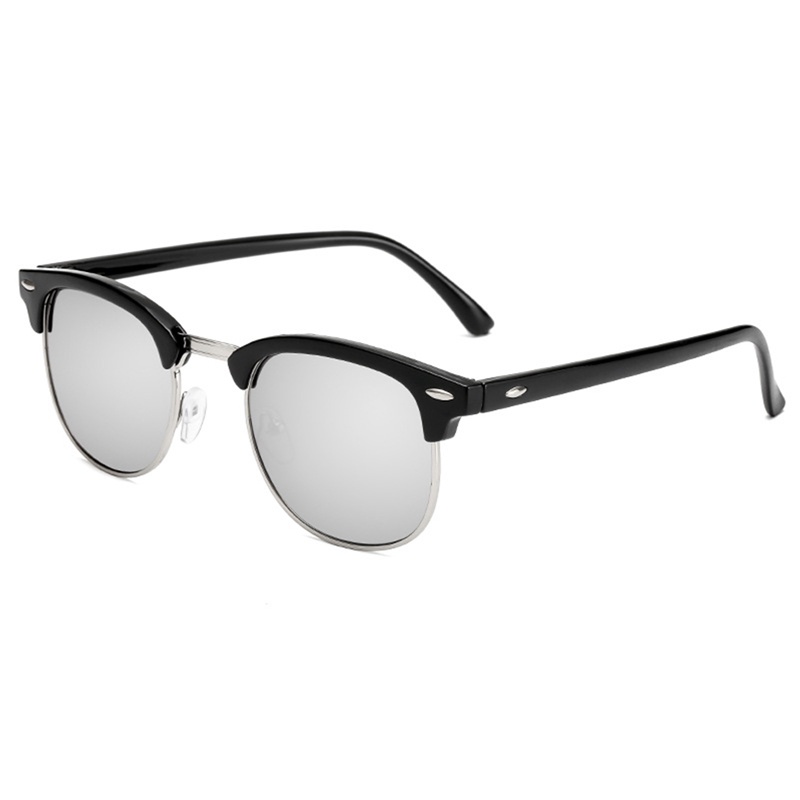 Kacamata Hitam Polarized Bentuk Kotak Model Klasik Untuk Pria Dan Wanita