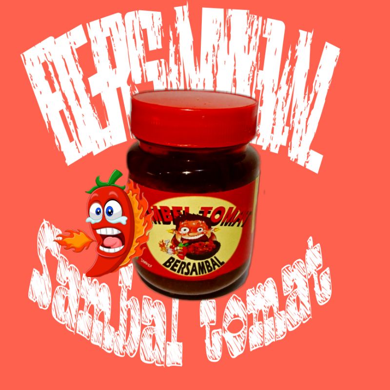 

sambal terasi/sambal tomat/sambal rumahan/ sambal kemasan