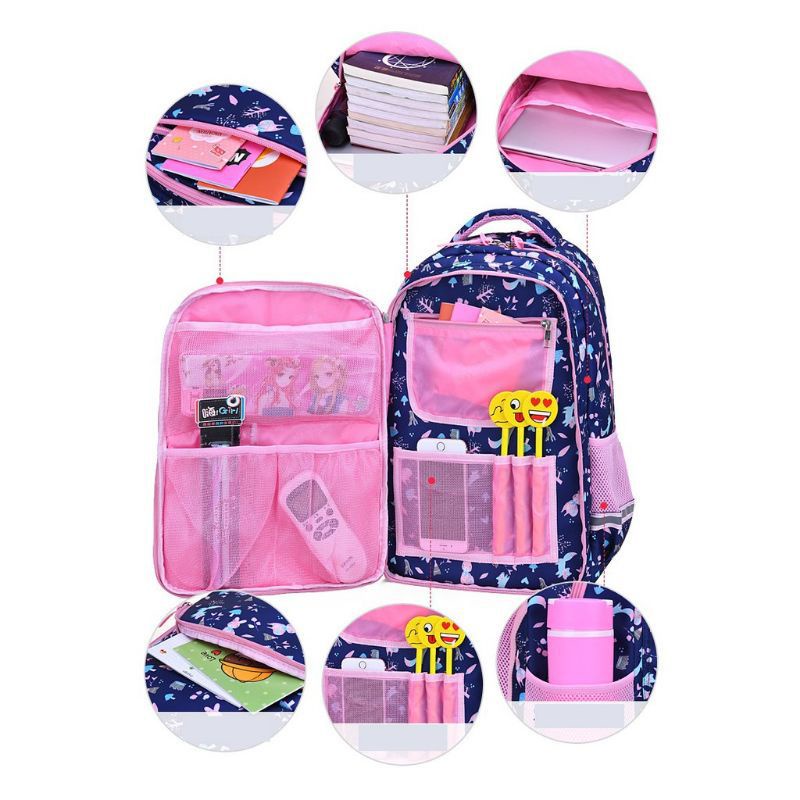 tas ransel sekolah SD-SMP anak perempuan. Alto original