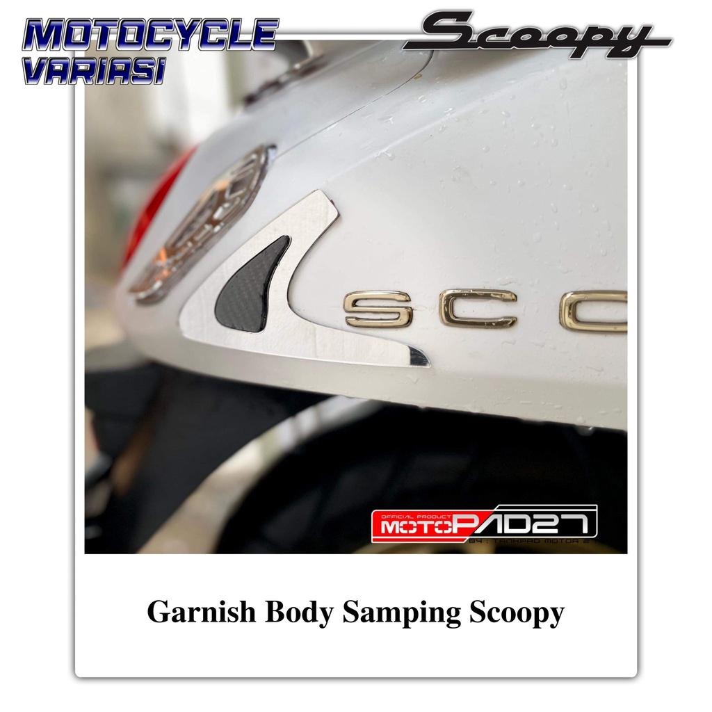 Garnish Body Scoopy Garnis Cover Body Belakang Scoopy