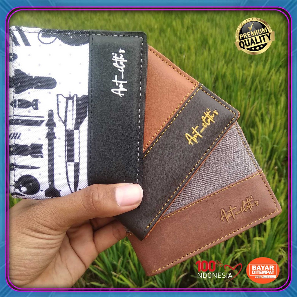 Dompet pria  distro terbaru Dompet fashionable MASA KINI Kasual terbaru