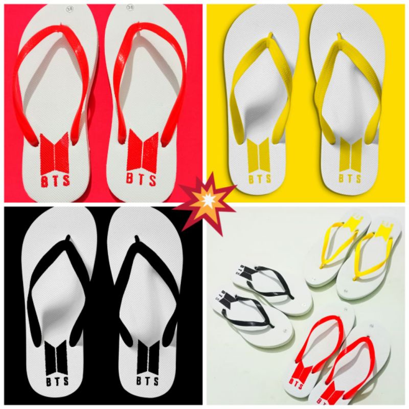 Sandal Spons Teplek Jepit BTS