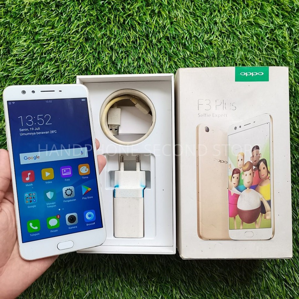 HANDPHONE OPPO F3 PLUS 4/64GB SECOND SEKEN BEKAS MURAH