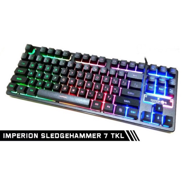 Keyboard Gaming Imperion Sledgehammer 7 TKL semi mechanical